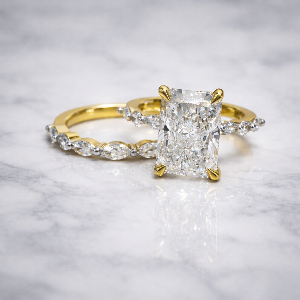 Lab Grown Diamond Bridal Set