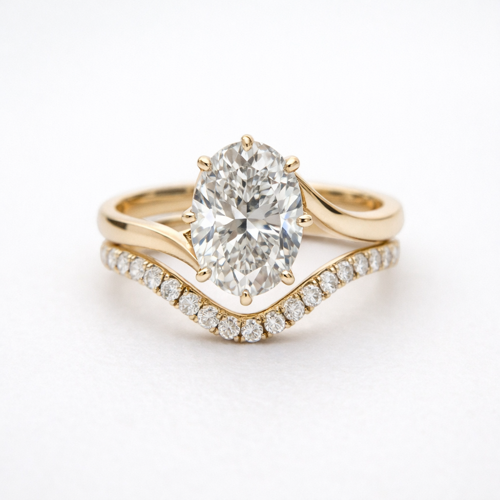 Lab Grown Diamond Bridal Set