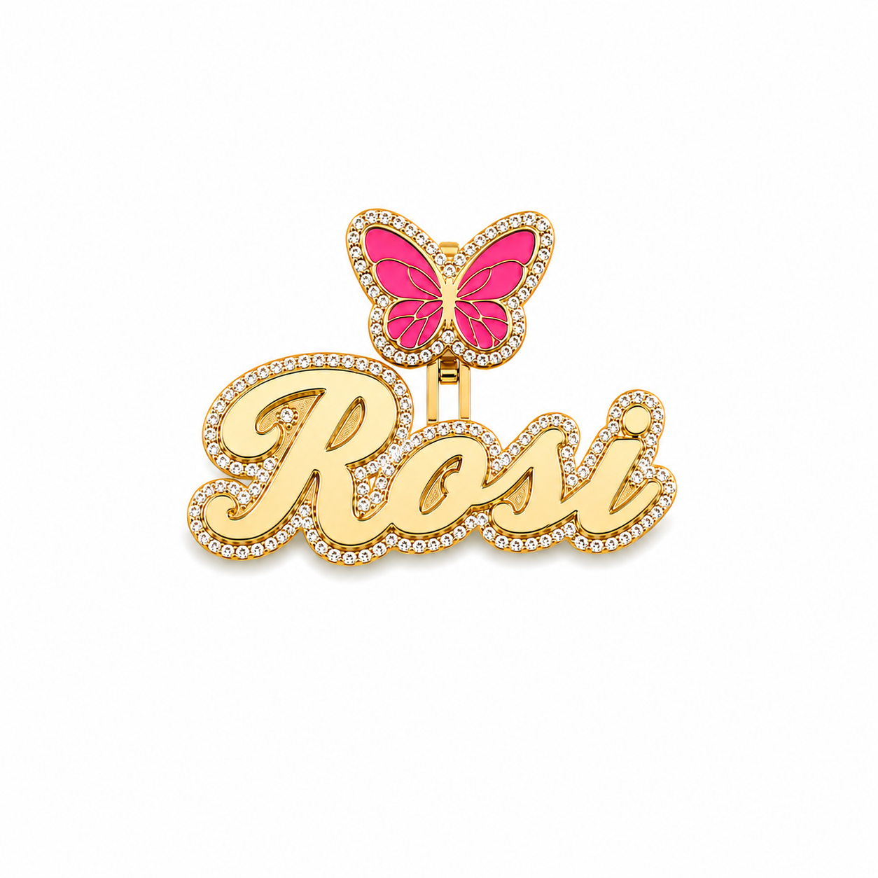 Personalized Name Pendant | 3-4 letter name