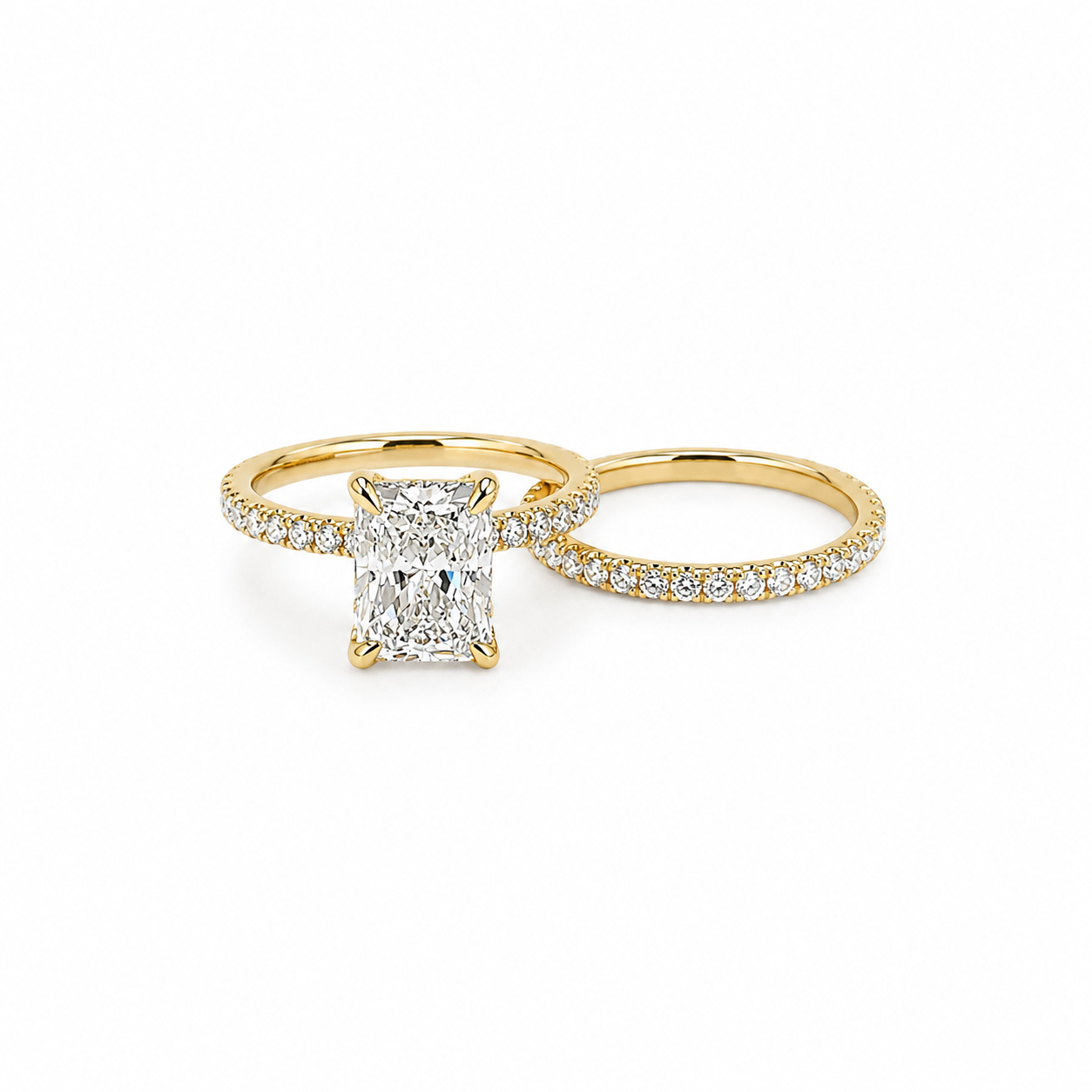 Lab Grown Diamond Bridal Set 3ct