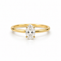 Lab Grown Diamond Engagement Ring | Oval 1 ct