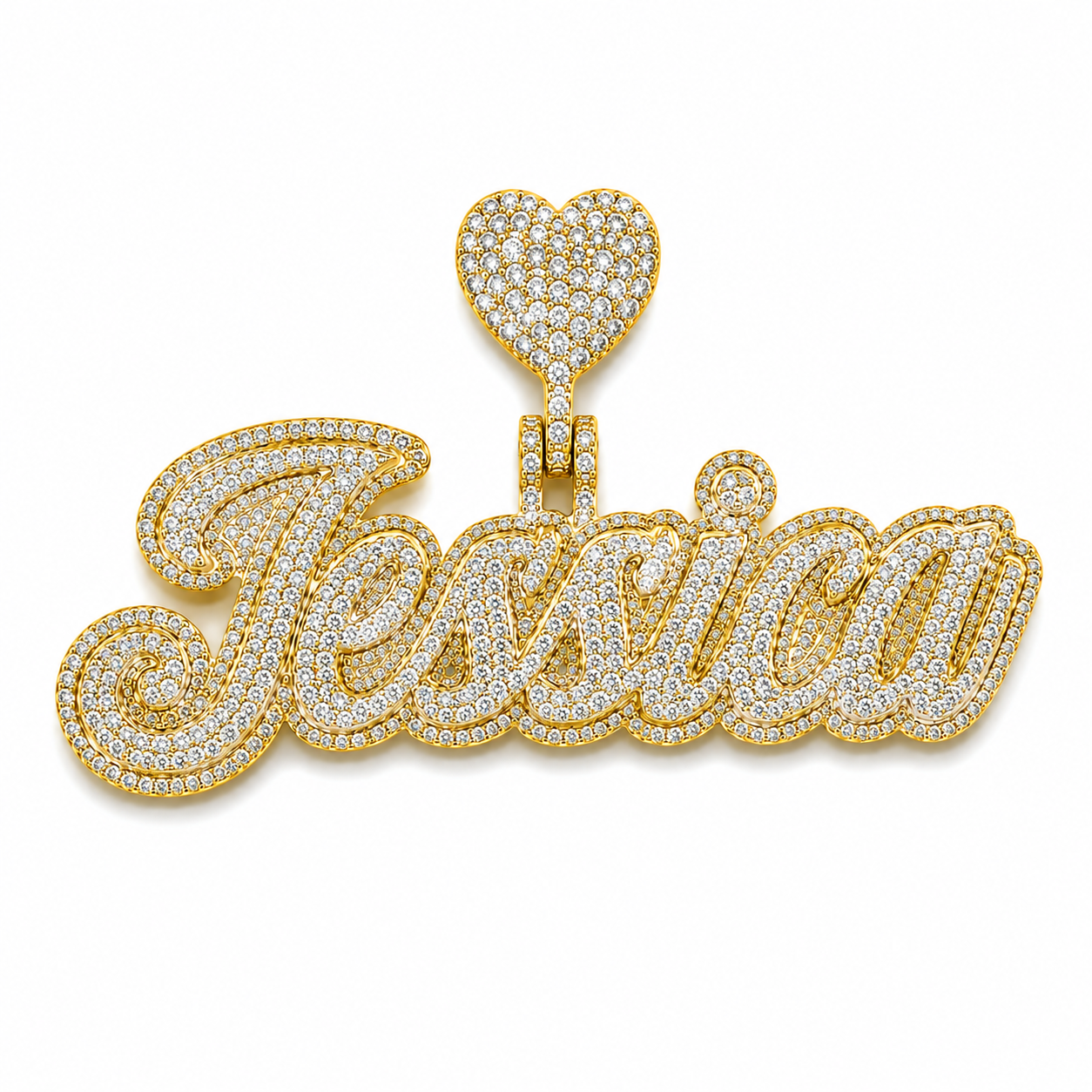 Personalized Name Pendant | 5-7 letter name