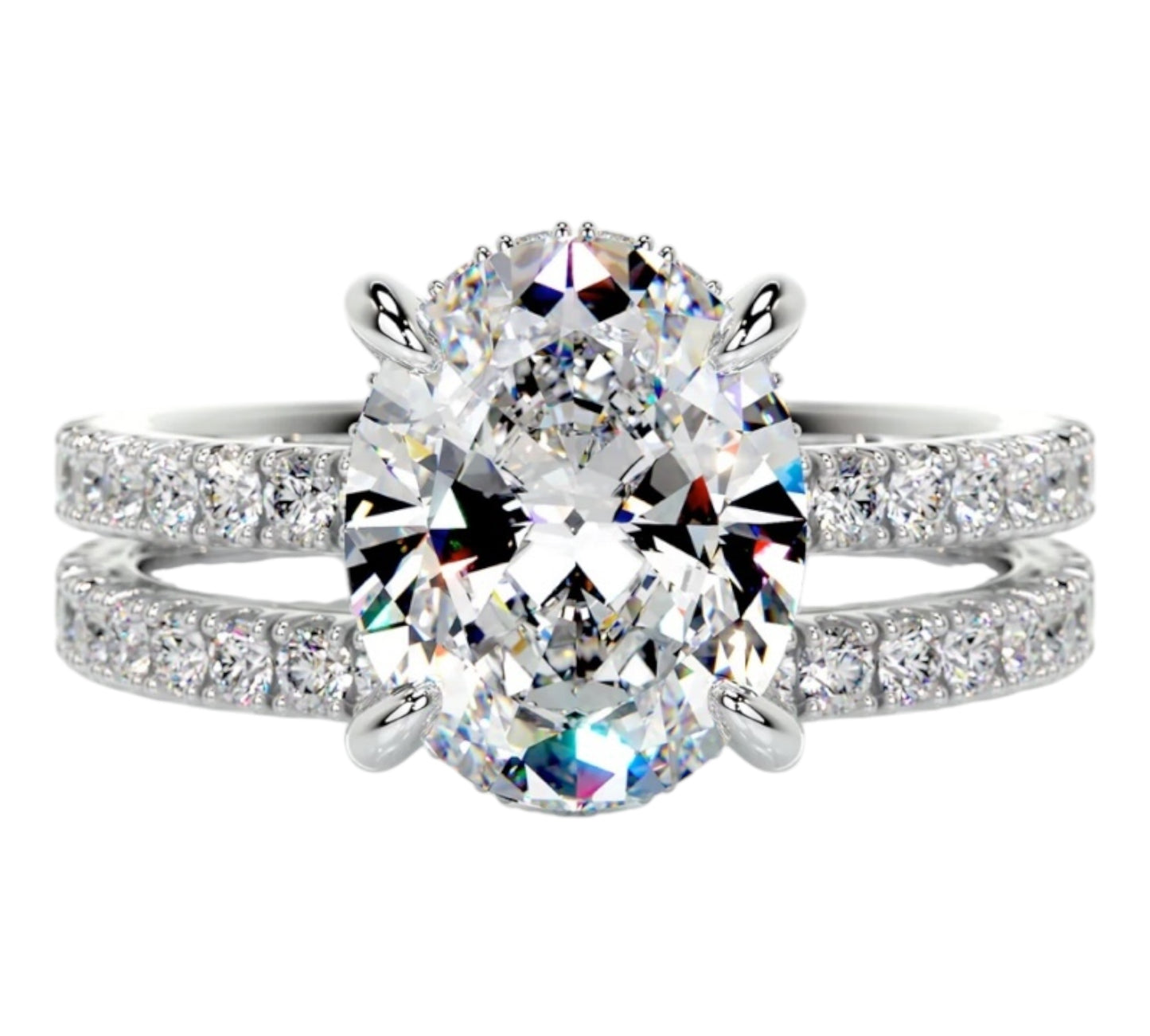 Lab Grown Diamond Bridal Set