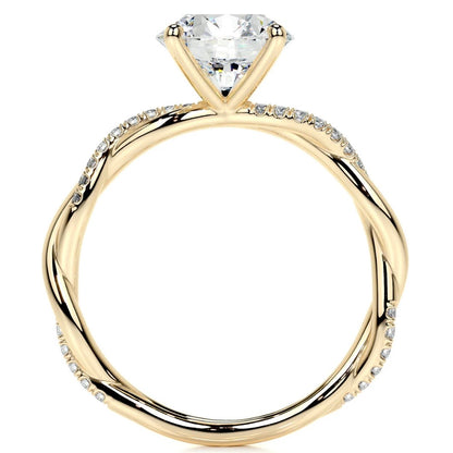 Lab Ground Diamond Ring