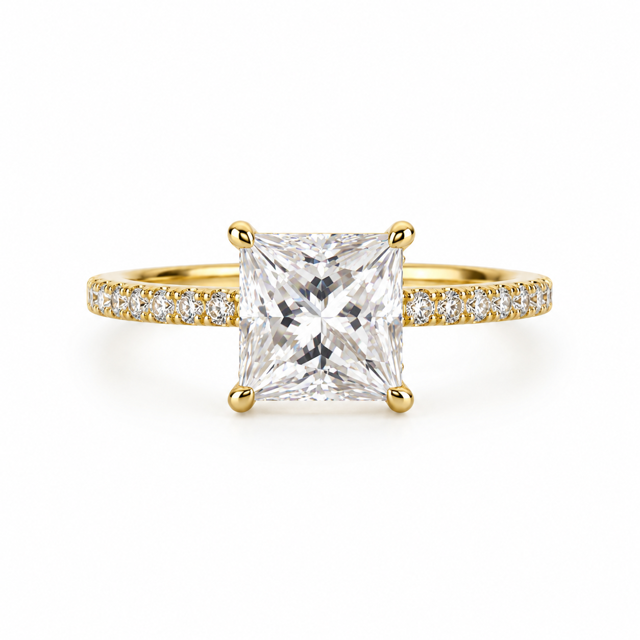 Lab Grown Diamond Ring 14k
