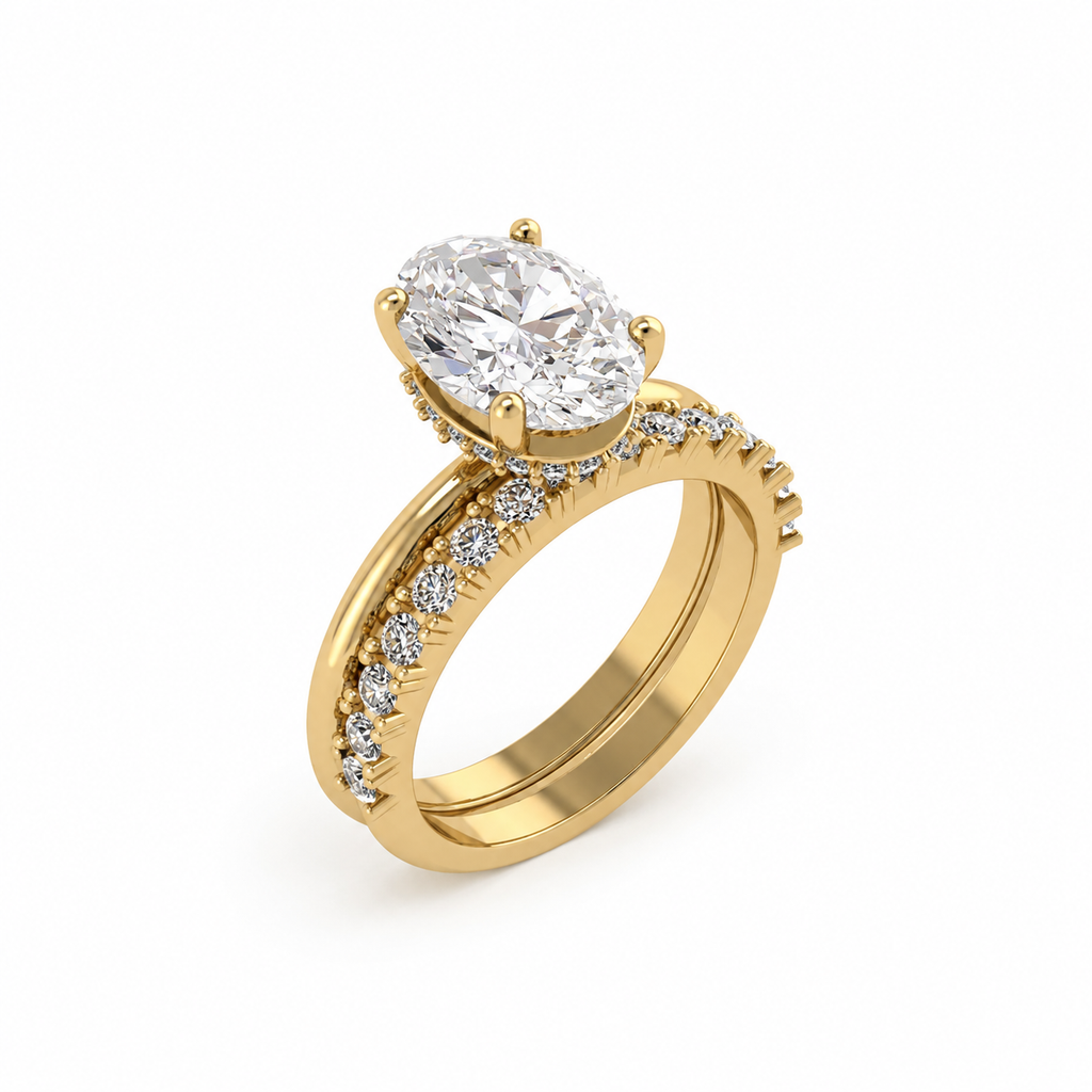 Lab Diamond Ring