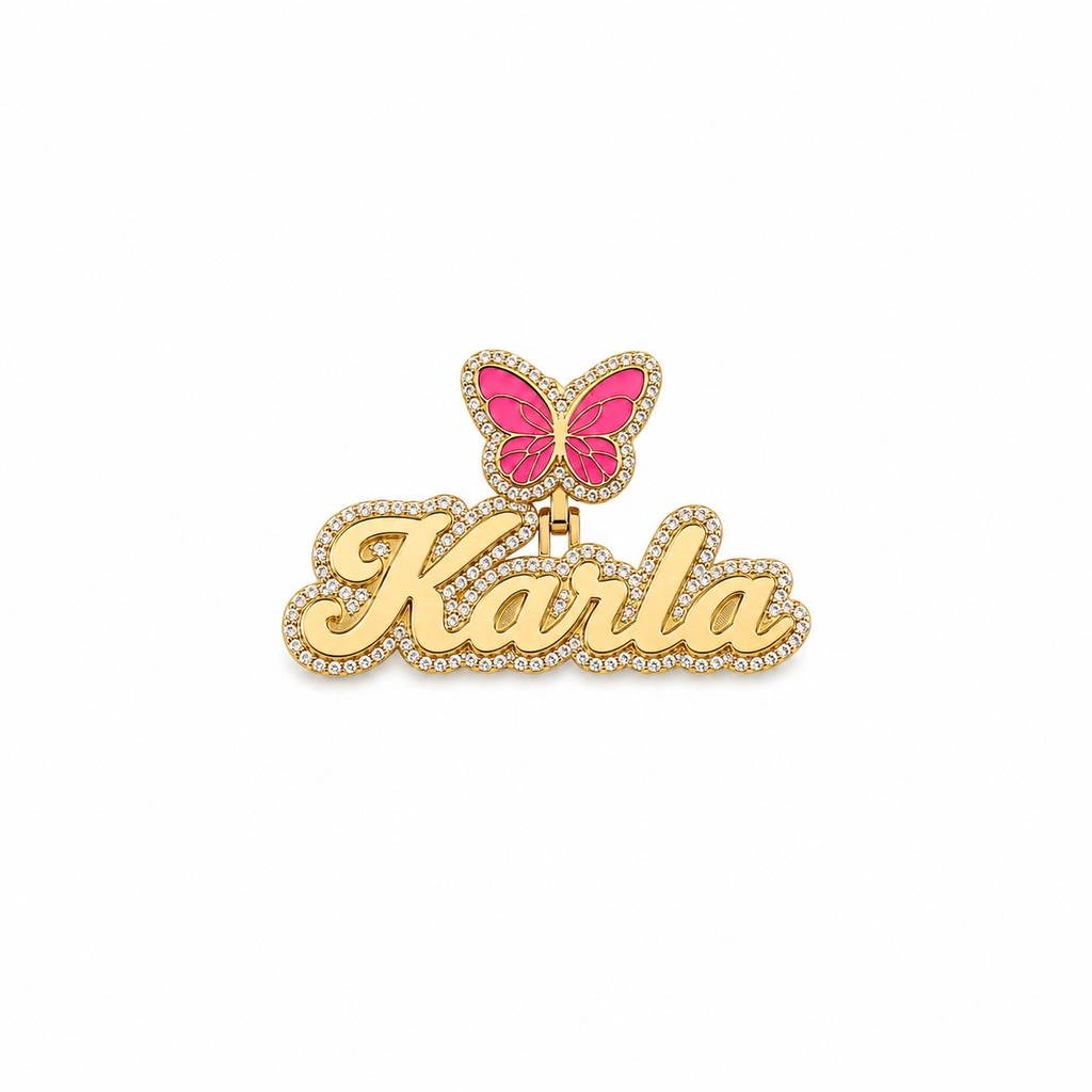 Personalized Name Pendant | 5-7 letter name
