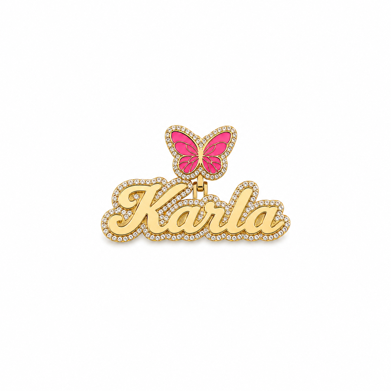 Personalized Name Pendant | 5-7 letter name
