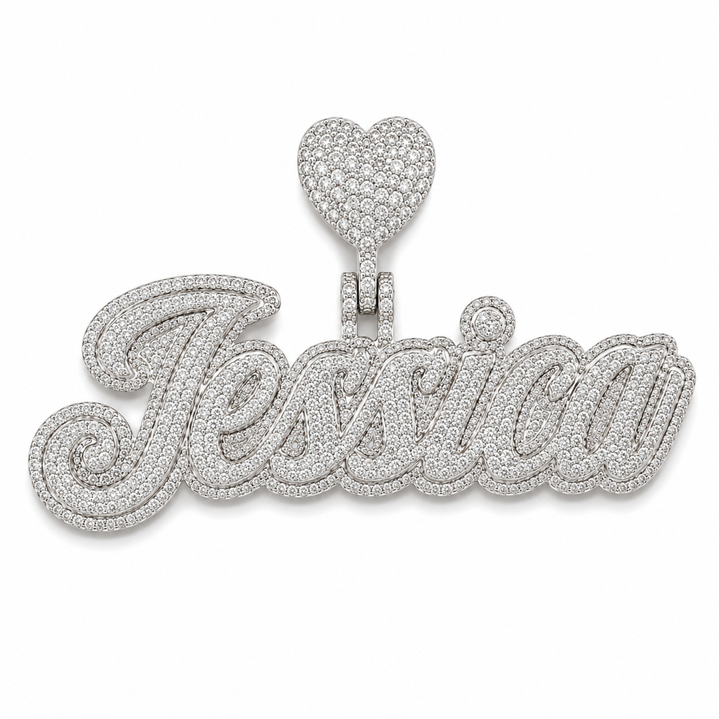 Personalized Name Pendant | 5-7 letter name