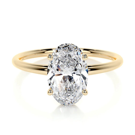 Lab Ground Diamond Ring