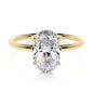 Lab Ground Diamond Ring