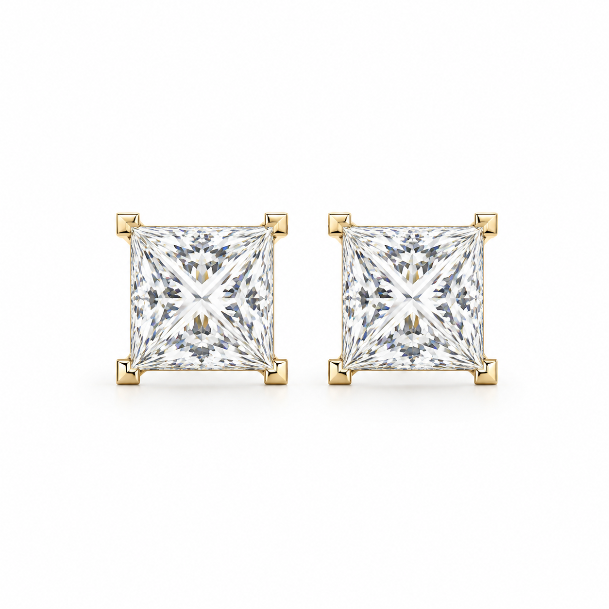 Lab Grown Diamond Earrings 14k