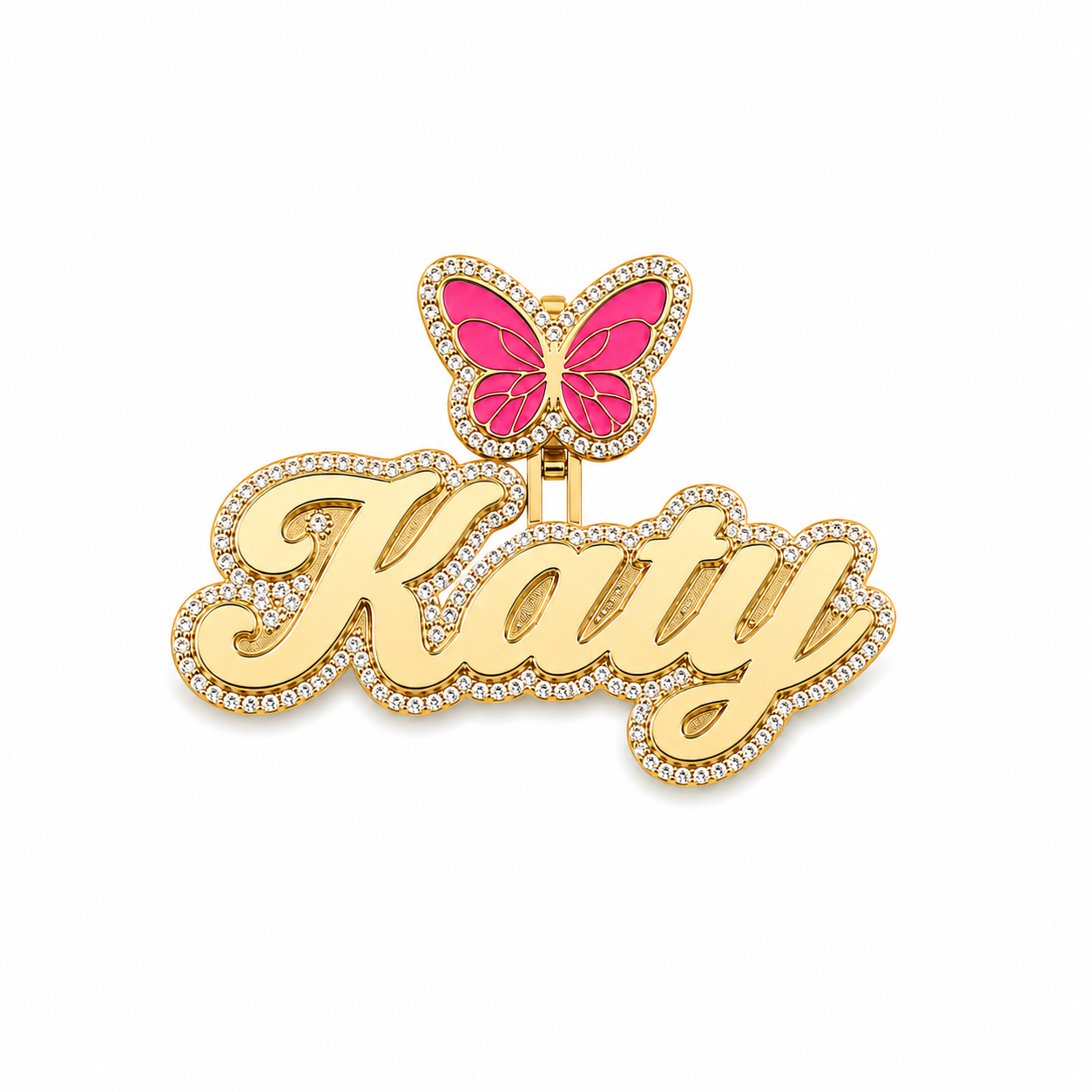 Personalized Name Pendant | 3-4 letter name