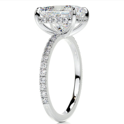 Lab Ground Diamond Ring