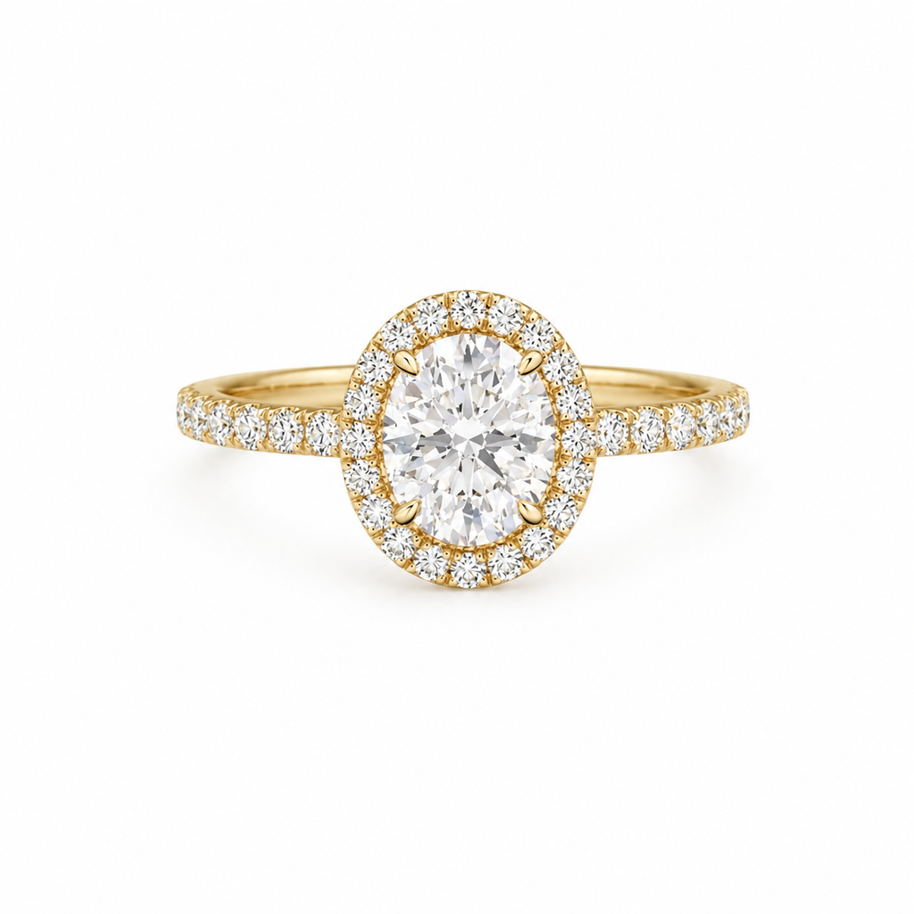 Lab Diamond Ring