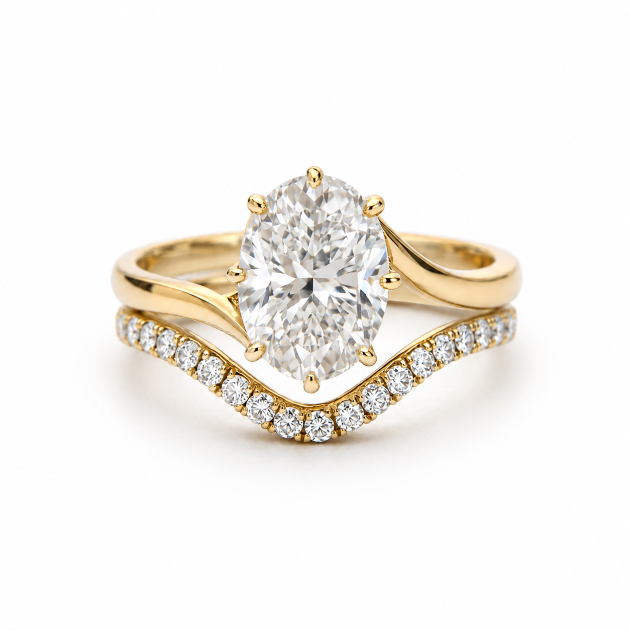 Lab Grown Diamond Bridal Set