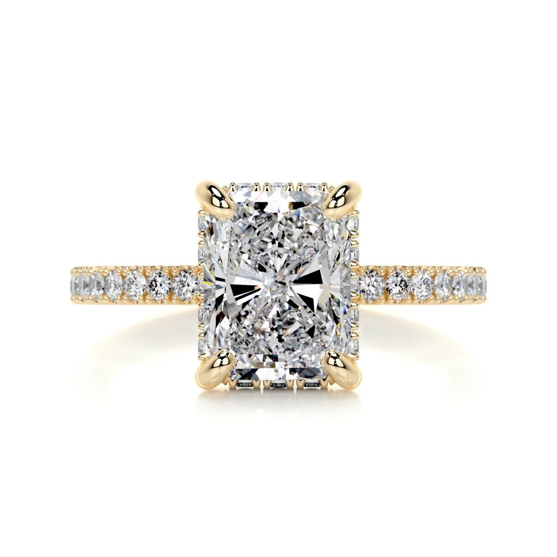 Lab Ground Diamond Ring