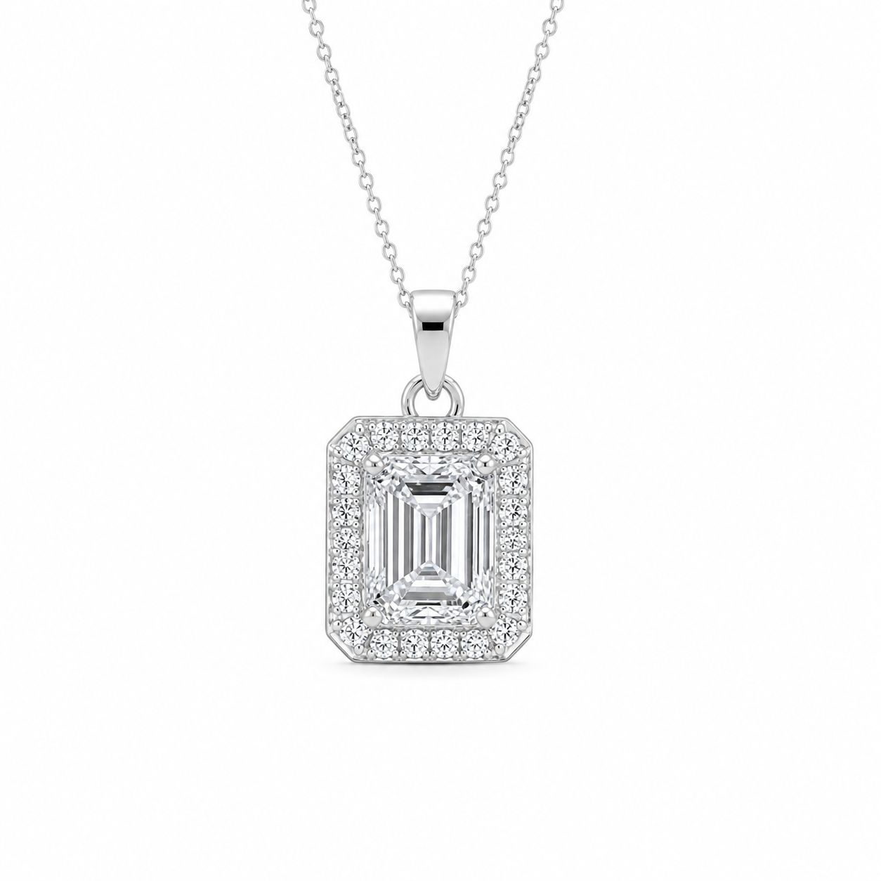 Lab Diamond Pendant