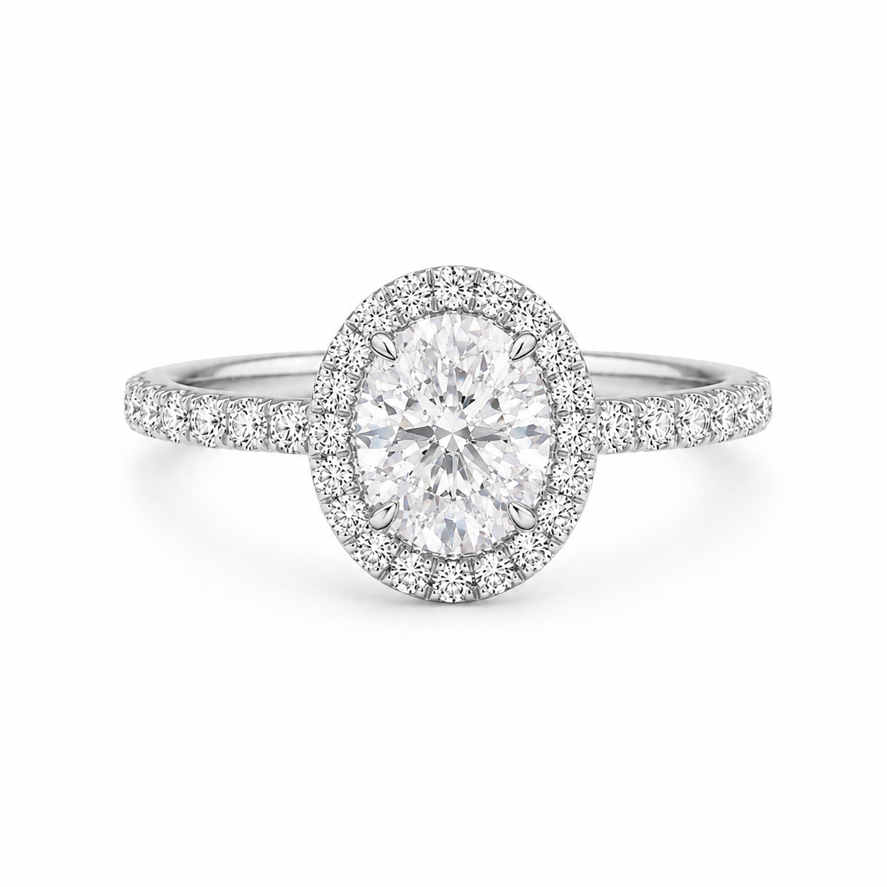 Lab Diamond Ring