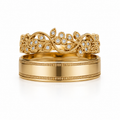 Vintage Matching Wedding Ring Set