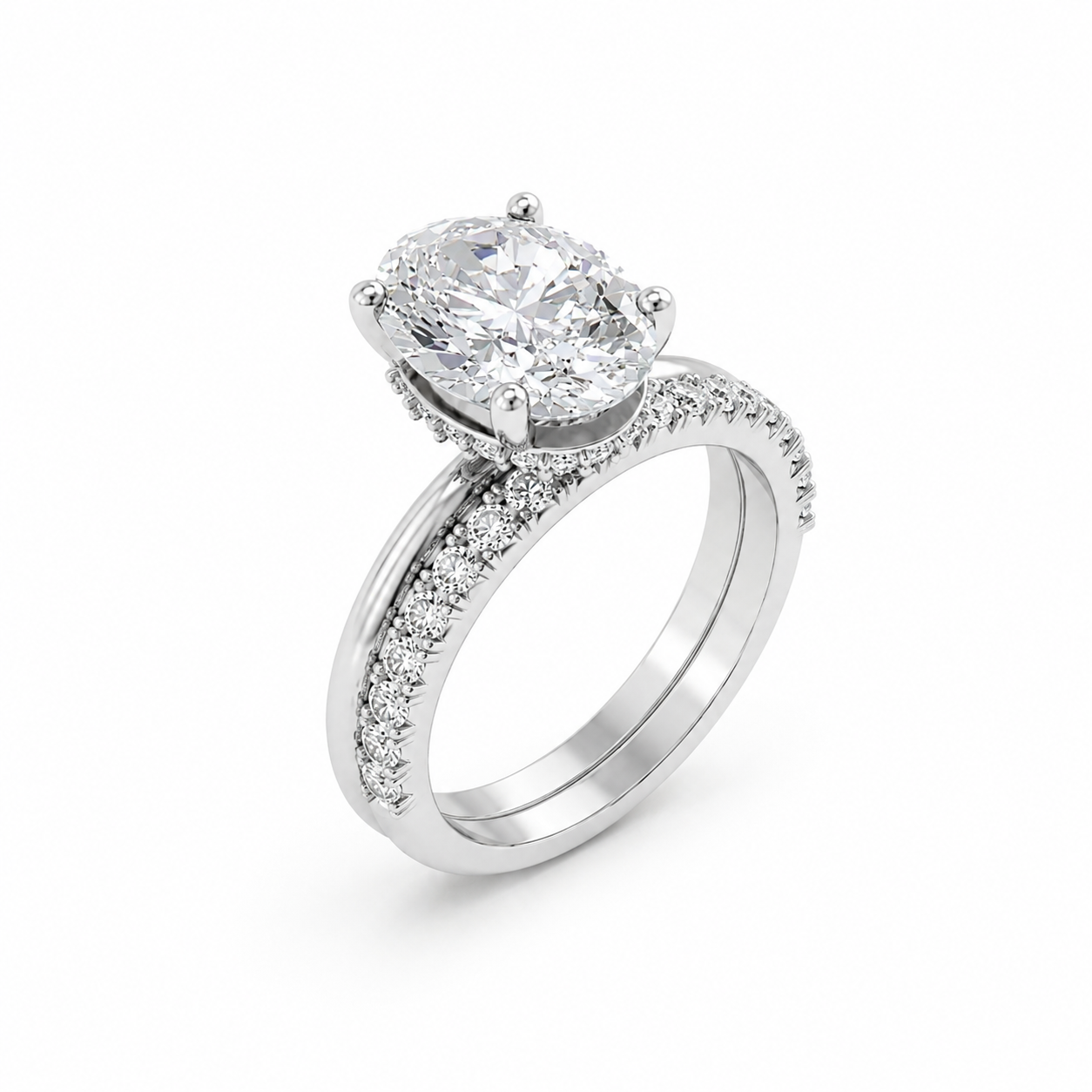 Lab Diamond Ring