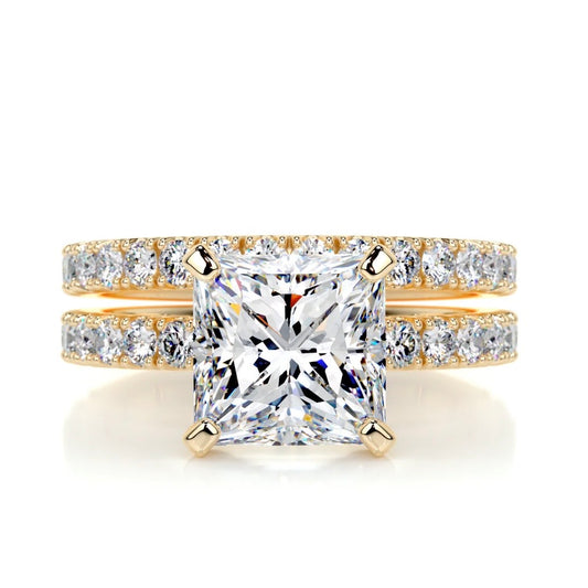 Lab Ground Diamond Bridal Set