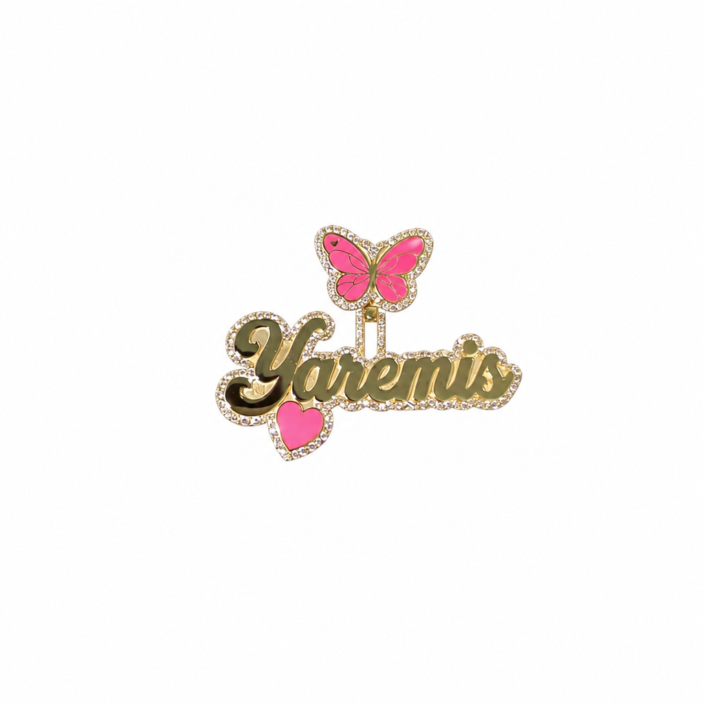 Personalized Name Pendant | 5-7 letter name