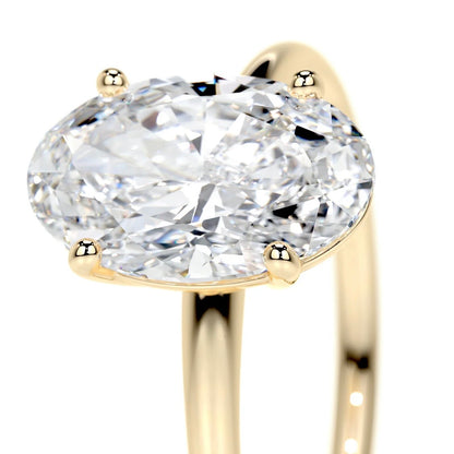 Lab Ground Diamond Ring