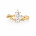 Marquise Lab Grown Diamond Bridal Set 1.5 ct
