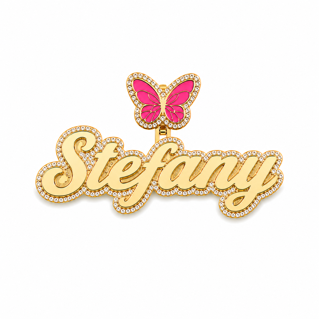 Personalized Name Pendant | 5-7 letter name