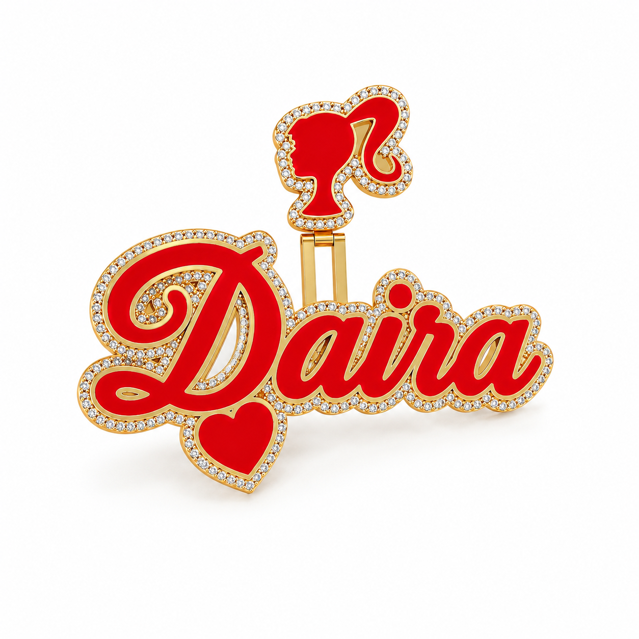 Personalized Name Pendant | 5-7 letter name