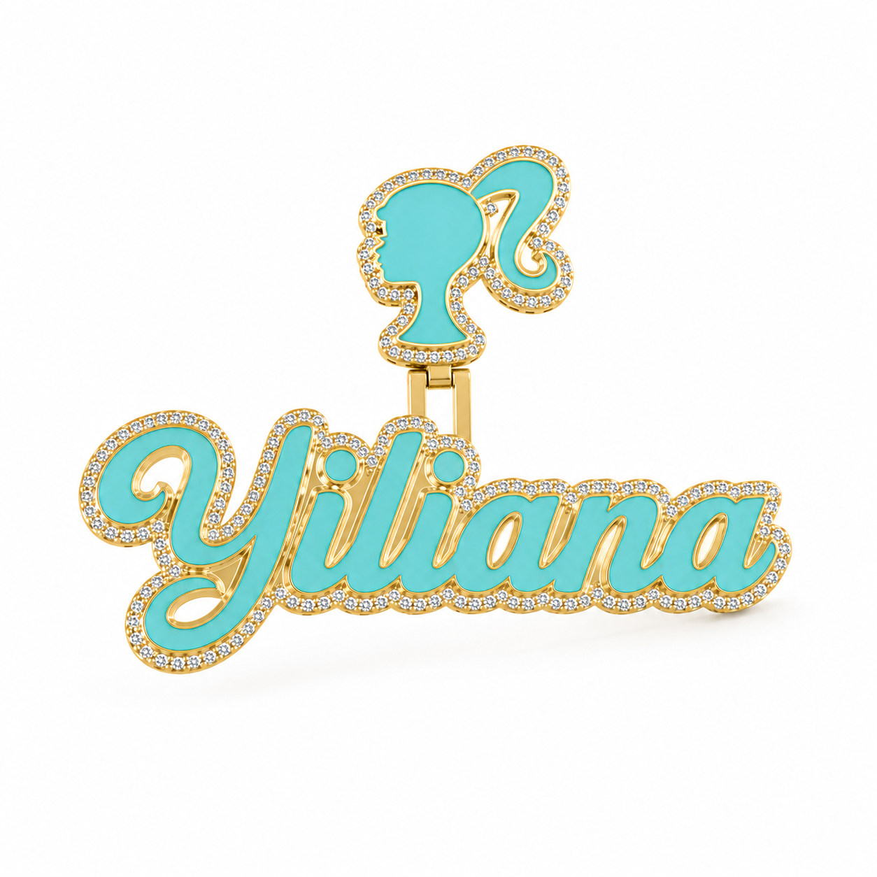 Personalized Name Pendant | 5-7 letter name