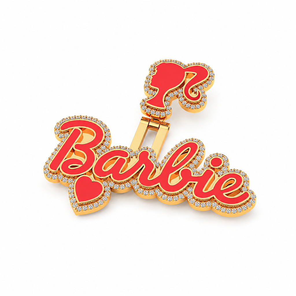 Personalized Name Pendant | 5-7 letter name