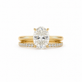 Lab Grown Diamond Bridal Set 2ct