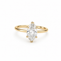 Marquise Lab Grown Diamond Ring 1.5 ct