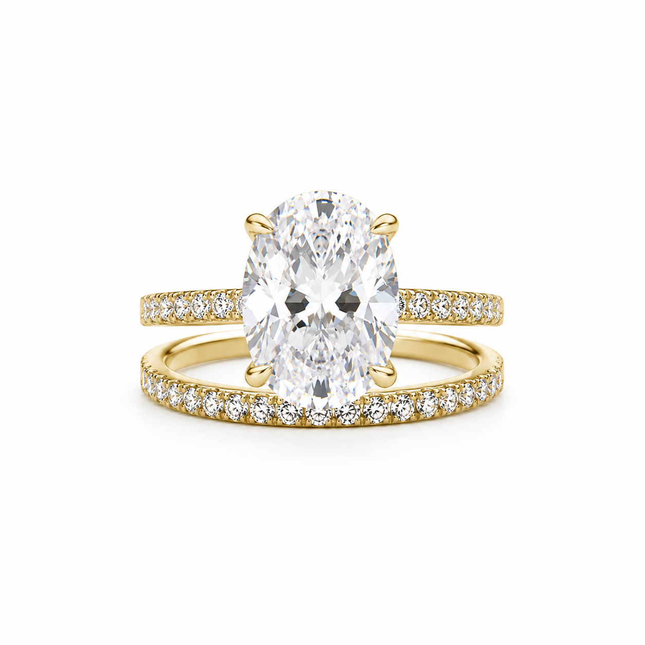 Lab Grown Diamond Bridal Set 3 ct