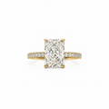 Radiant Lab Grown Diamond Ring 3ct