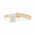 Lab Grown Diamond Bridal Set 3 ct
