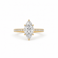 Marquise Lab Grown Diamond Ring 2 ct