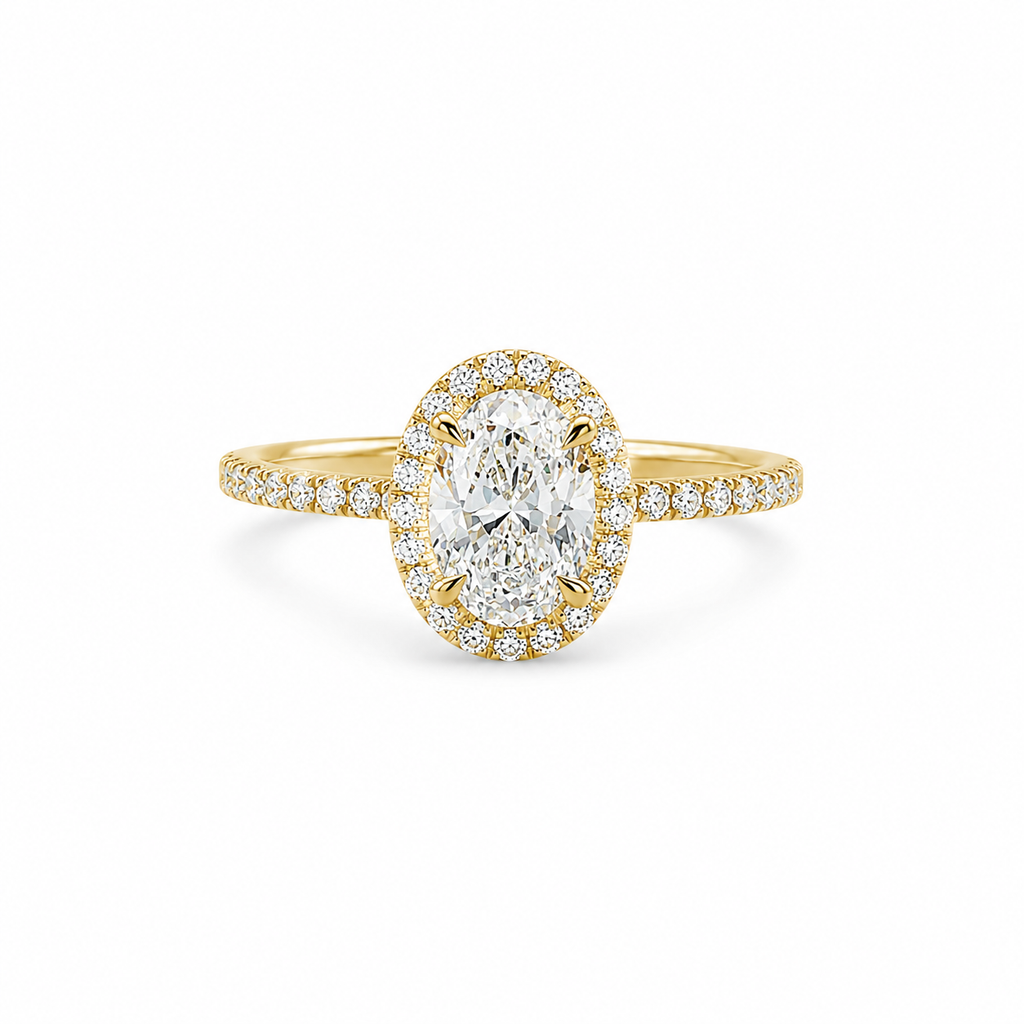 Lab Diamond Ring