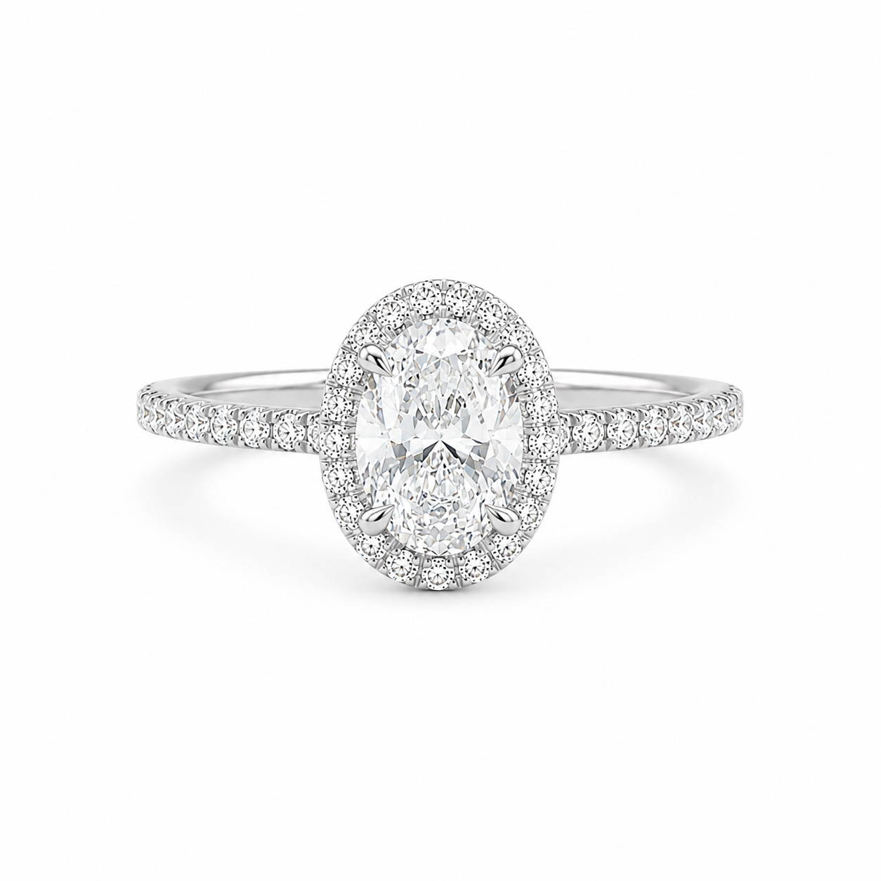 Lab Diamond Ring