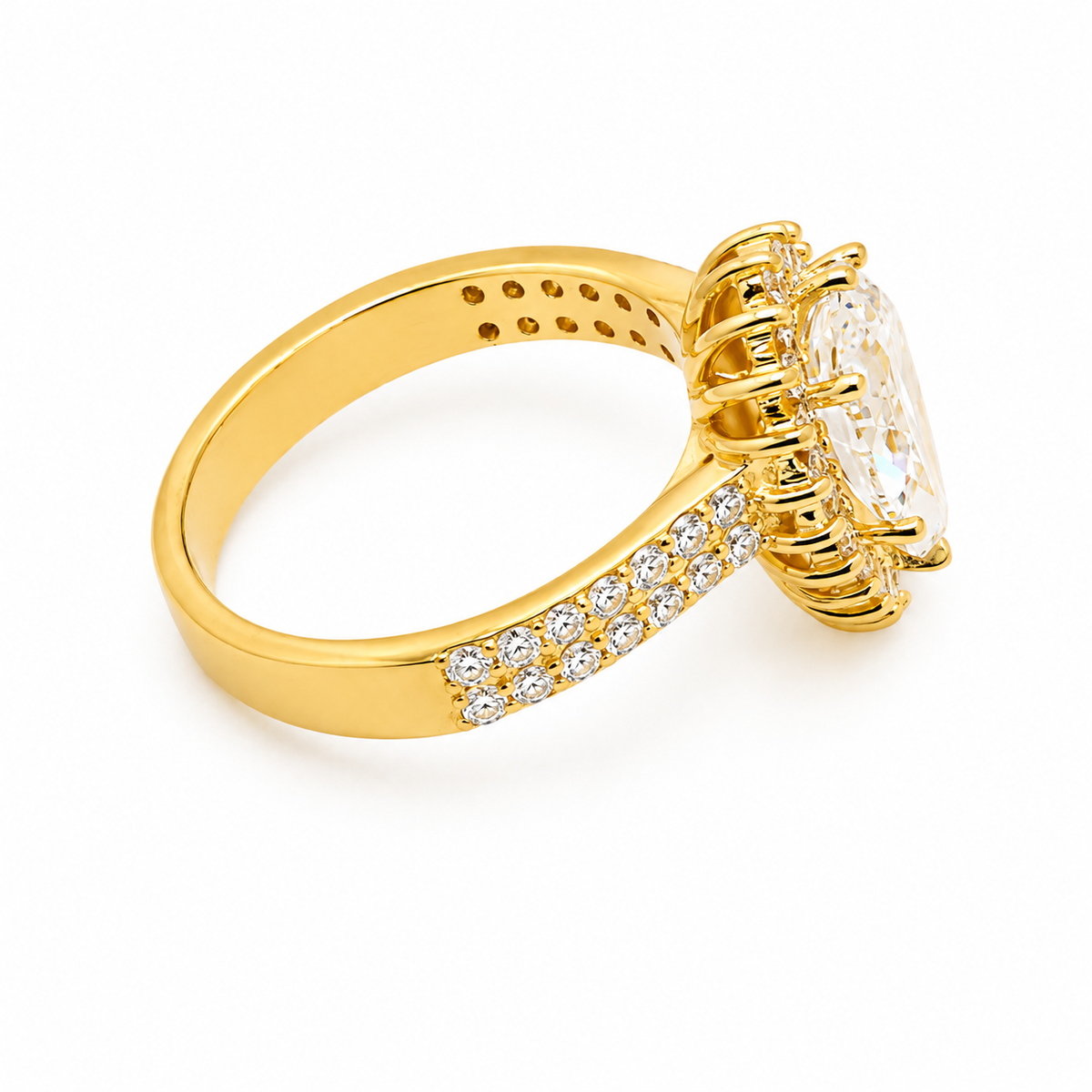 Lab Grown Diamond Engagement Ring | Pear 2.51ct