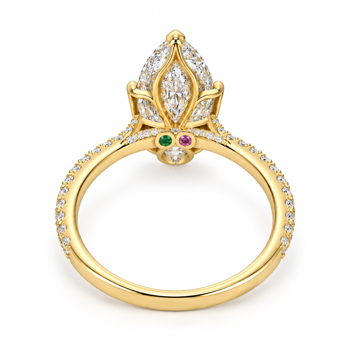Lab Grown Diamond Engagement Ring | Marquise 6 ct