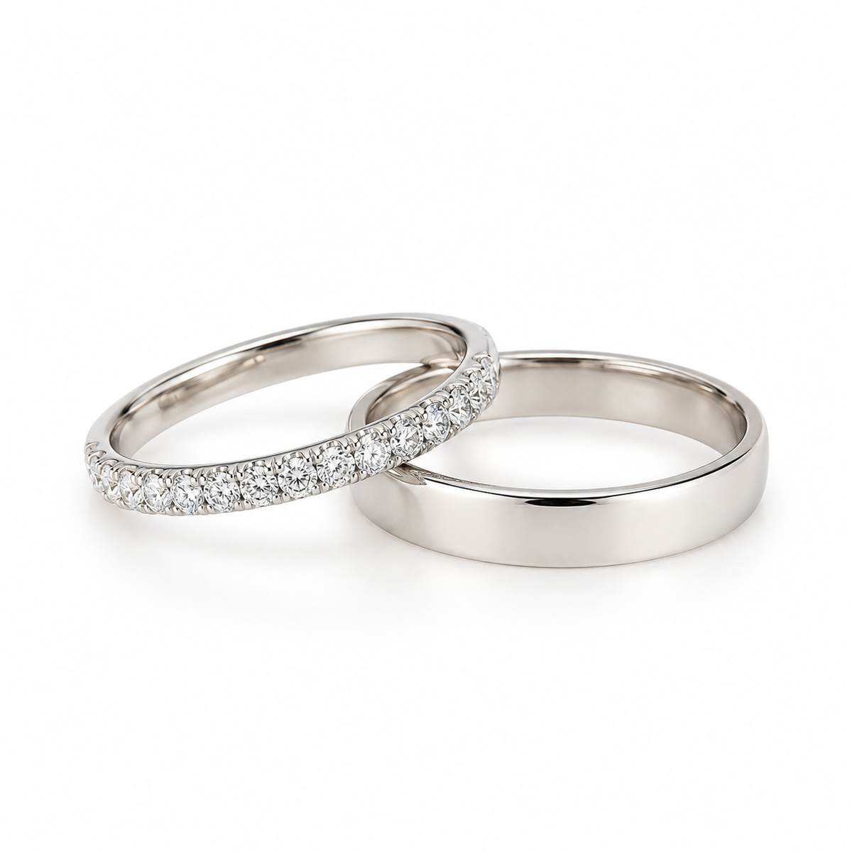 Matching Wedding bands | Lab Grown Diamonds