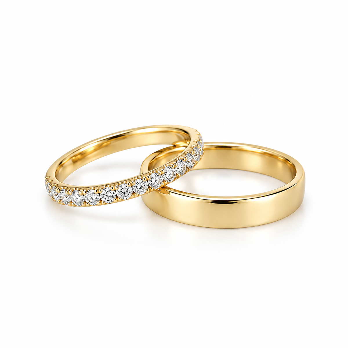 Matching Wedding bands | Lab Grown Diamonds